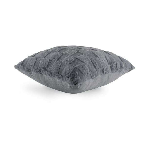 Poduszka dekoracyjna z mikropluszu 45x45 cm Rava – Tiseco Home Studio-image-2