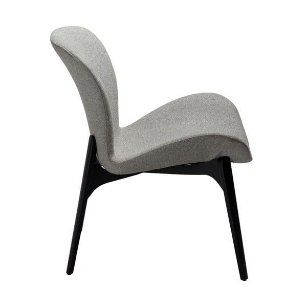 Szary fotel z materiału bouclé Paragon – DAN-FORM Denmark-image-2