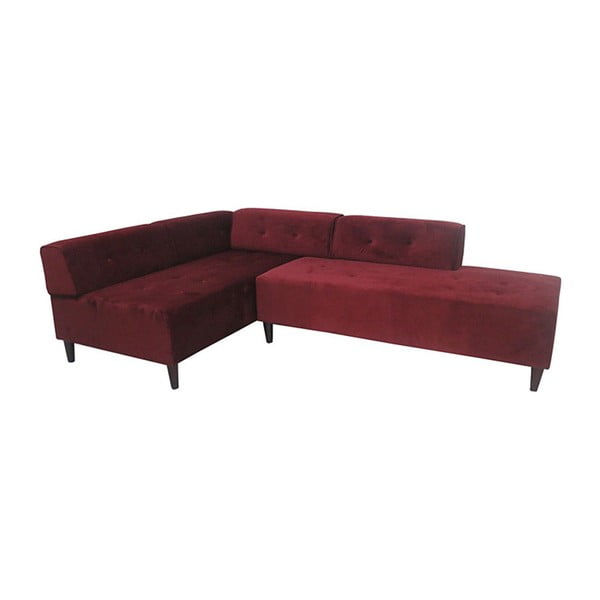 Czerwona sofa narożna Santiago Pons Ceos