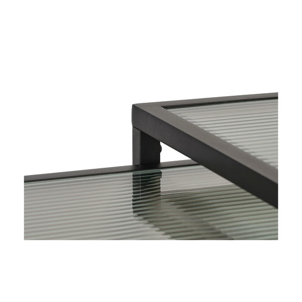 Szklane stoliki zestaw 2 szt. 50x50 cm Bronco – Unique Furniture-image-3