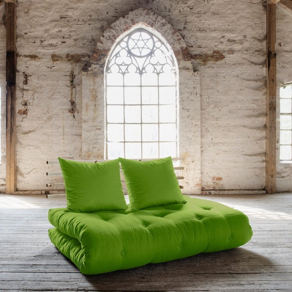 Sofa rozkładana Karup Shin Sano Natur/Lime