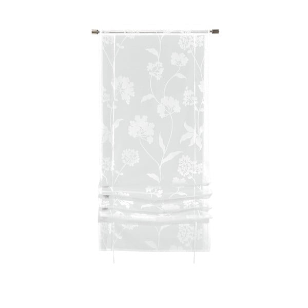 Biała roleta rzymska 60x145 cm – Sehlbach