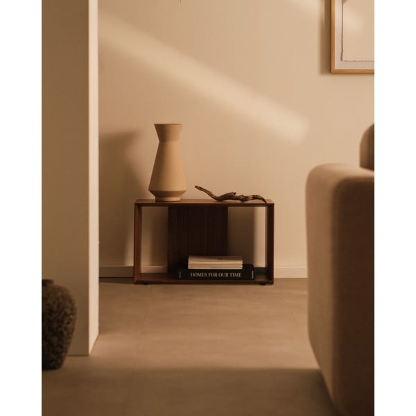 Modułowy system półek w dekorze orzecha 67x38 cm Litto – Kave Home-image-1