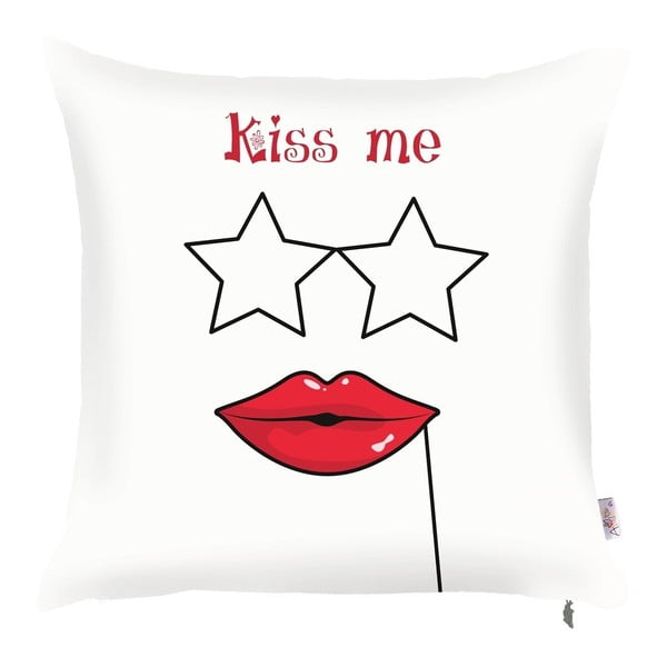 Poszewka na poduszkę Mike & Co. NEW YORK Kiss Me, 43x43 cm
