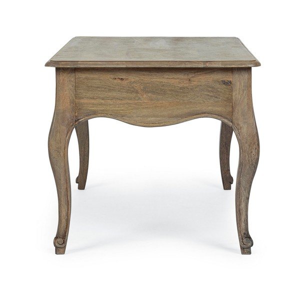 Stolik z litego drewna mango w ciemnym naturalnym kolorze 55x110 cm Domitille – Bizzotto-image-3