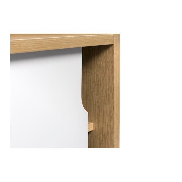 Biały regał TemaHome Dann Cupboard Oak-image-4