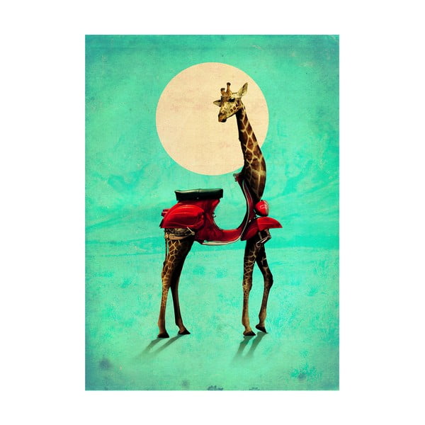 Plakat autorski "Giraffe"