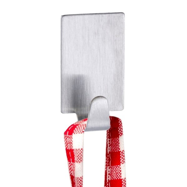 Zestaw 4 wieszaków ze stali nierdzewnej Wenko Hooks-image-3