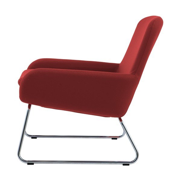 Czerwony fotel Softline Coco-image-2