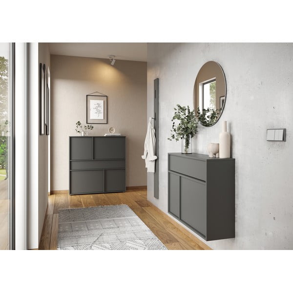 Antracytowy zestaw do przedpokoju Ameca 2.0 – Germania-image-4