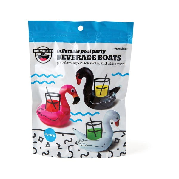 Zestaw 3 dmuchanych kół na napoje Big Mouth Inc. Birds-image-2