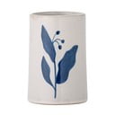 Biało-niebieski kamionkowy kubek na szczoteczki do zębów Aurora – Bloomingville