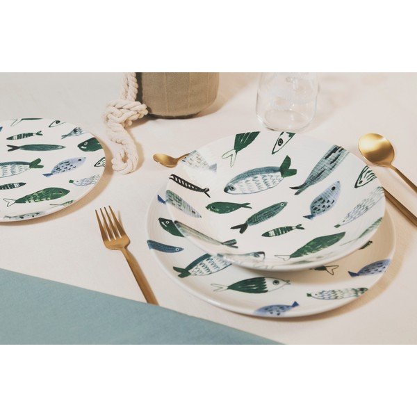 Głębokie ceramiczne talerze zestaw 6 szt. ø 23,5 cm Camogli – Villa Altachiara-image-2