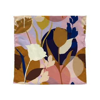 Kolorowa chustka Madre Selva Flowers, 55x55 cm