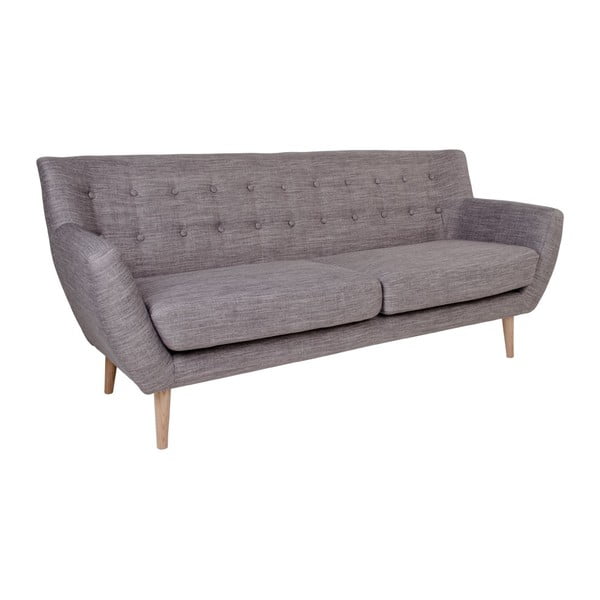 Szara sofa 2-osobowa House Nordic Monte-image-2