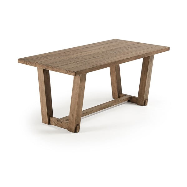 Stół z drewna tekowego La Forma Komet, 180x90 cm