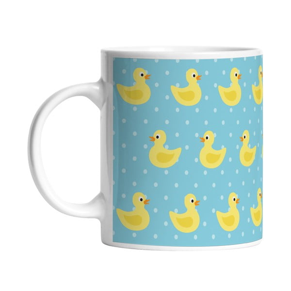 Ceramiczny kubek Happy Duckies, 330 ml