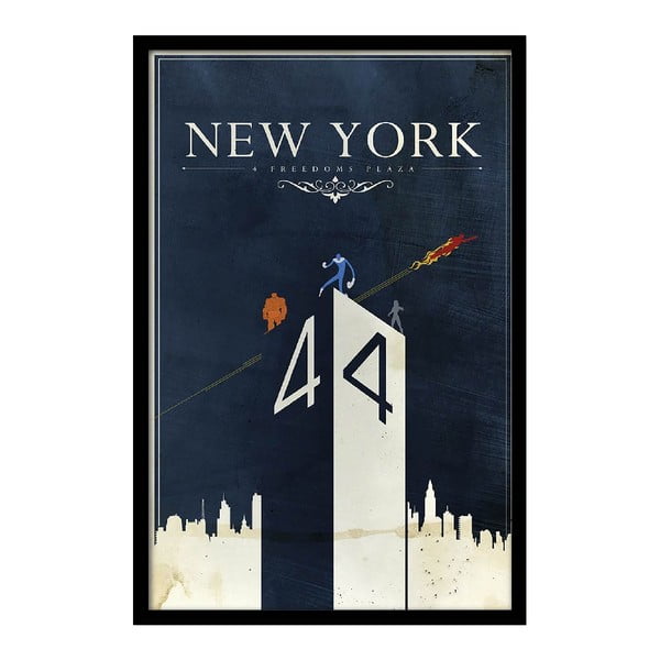 Plakat New York, 35x30 cm