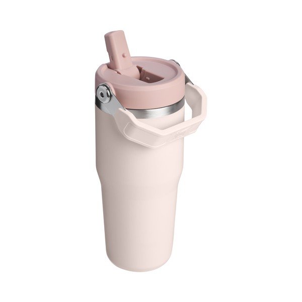 Jasnoróżowy termos ze stali nierdzewnej 410 ml IceFlow™ Flip Straw 2.0 Tumbler Rose Quartz – Stanley-image-2