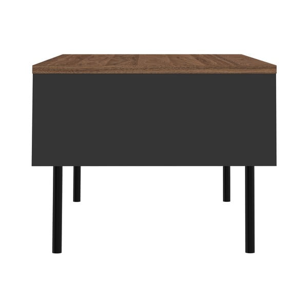 Stolik z blatem w dekorze dębowym 100x50 cm Radio – TemaHome-image-3