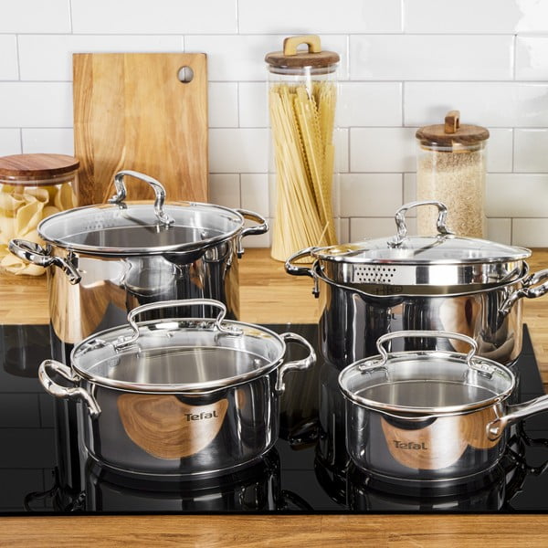 Zestaw garnków ze stali nierdzewnej 10 szt. DUETTO+ G719SA55 – Tefal-image-3