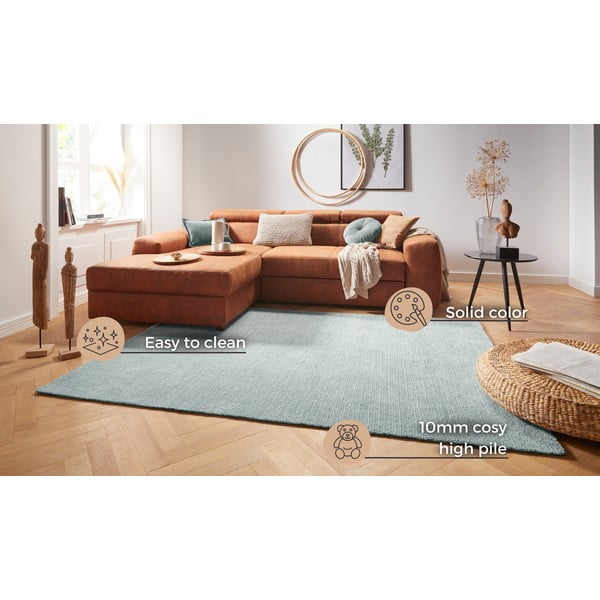 Jasnoniebieski dywan Mint Rugs Supersoft, 120x170 cm-image-4