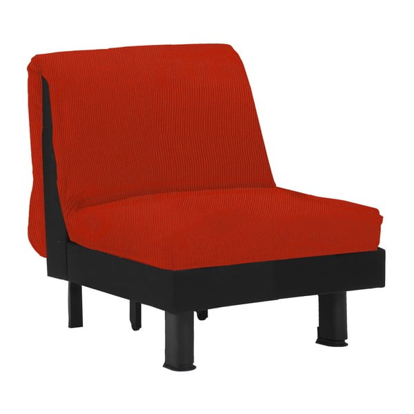 Czerwony fotel rozkładany 13Casa Lillo
