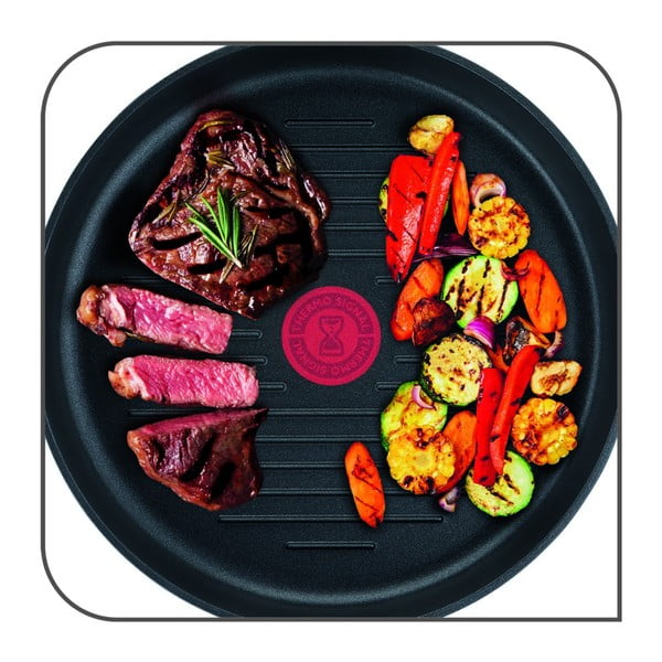 Patelnia aluminiowa z powłoką nieprzywierającą do grillowania ø 26 cm Unlimited E2294074 – Tefal-image-4