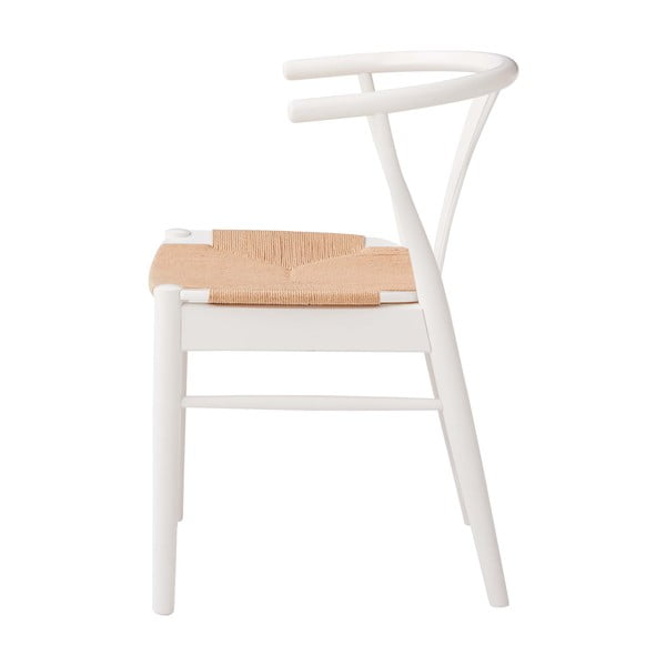 Białe krzesło z drewna bukowego Findahl by Hammel Freja-image-4