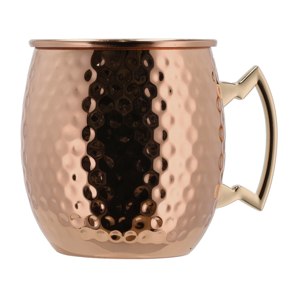 Stalowe kubki w kolorze miedzi zestaw 2 szt. 400 ml Moscow Mule – Lyngby Glas