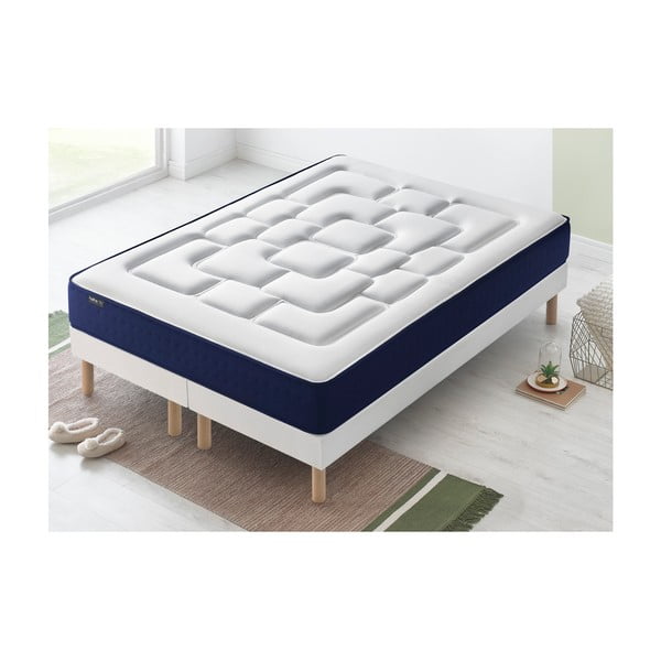 Łóżko 2-osobowe z materacem Bobochic Paris Velours, 80x200 cm + 80x200 cm