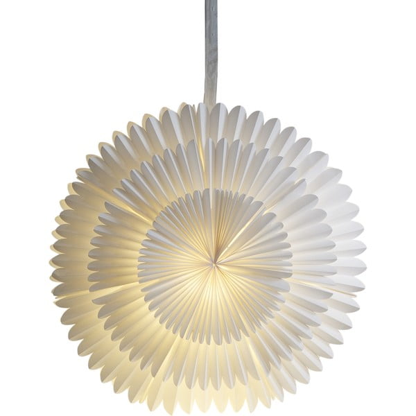 Biała świąteczna dekoracja świetlna ø 50 cm Frost – Star Trading