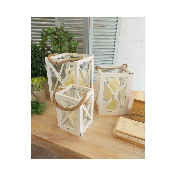 Zestaw 3 lampionów Orchidea Milano Amy