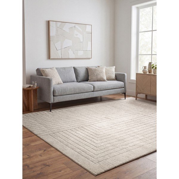 Kremowy dywan 200x275 cm Oslo – Asiatic Carpets-image-1