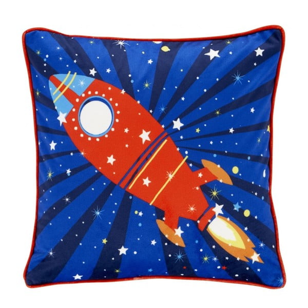 Dziecięca poszewka na poduszkę z motywem kosmosu Catherine Lansfield, 43x43 cm
