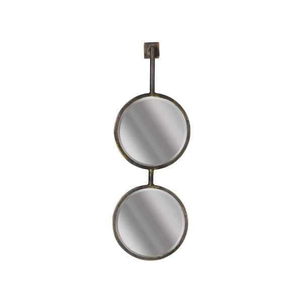 Podwójne okrągłe lustro ścienne BePureHome Chain, dł. 58 cm