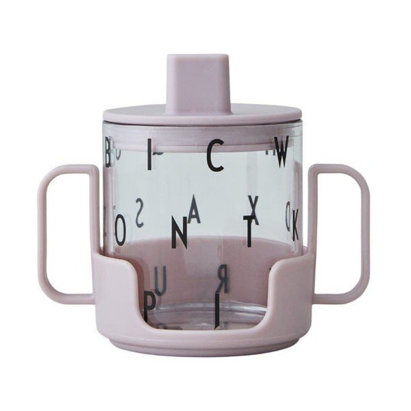 Jasnofioletowy kubek dla dzieci Design Letters Grow With Your Cup