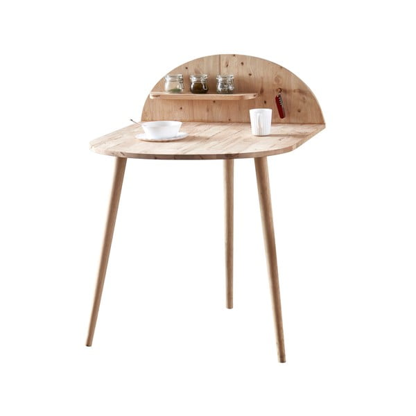 Stół do jadalni mocowany do ściany z półką DEEP Furniture Ted-image-2