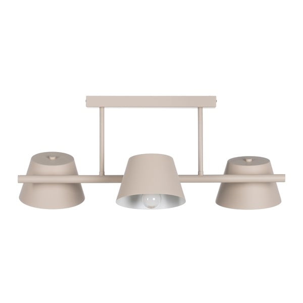 Kremowa lampa sufitowa 38x62,5 cm Simplico – Ixia