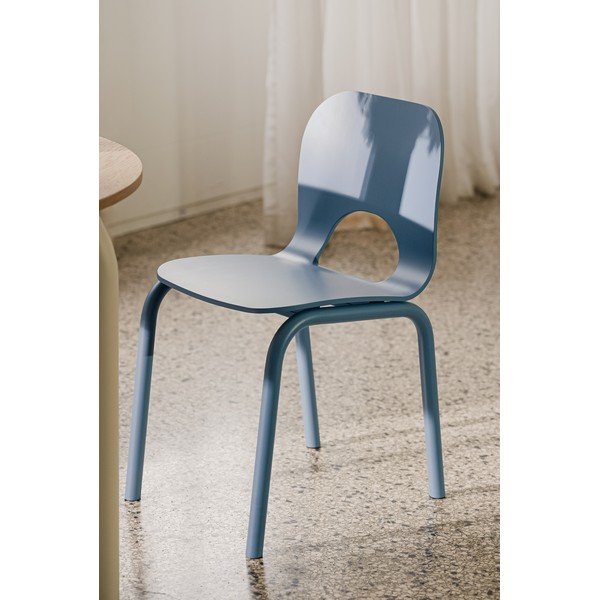 Niebieskie krzesło Atto – noo.ma-image-1