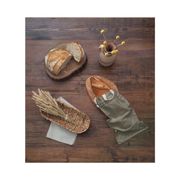 Worek na chleb z domieszką Inu Really Nice Things Bag Grey, wys. 42 cm-image-3