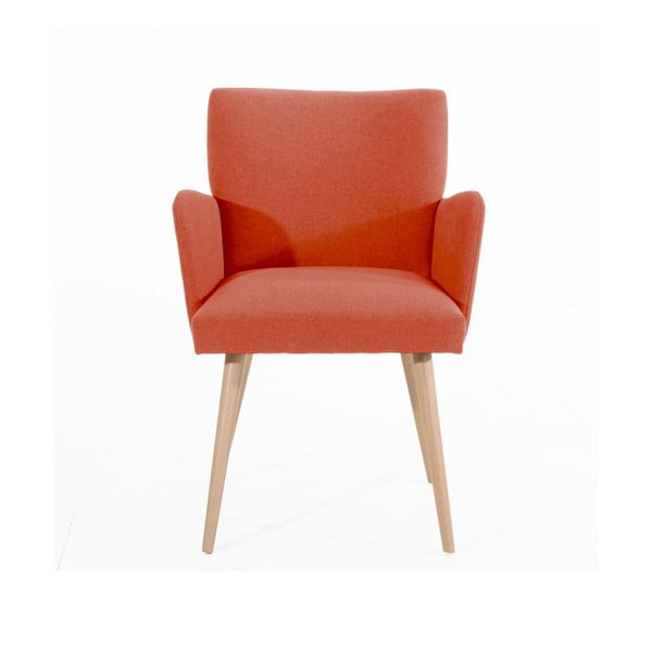 Ciemnoczerwony fotel Max Winzer Albert-image-3