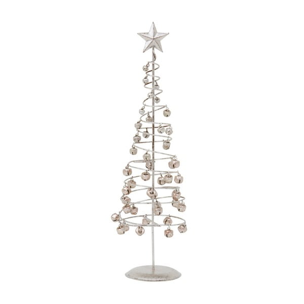 Dekoracja Archipelago Silver Metal Tree, 32 cm