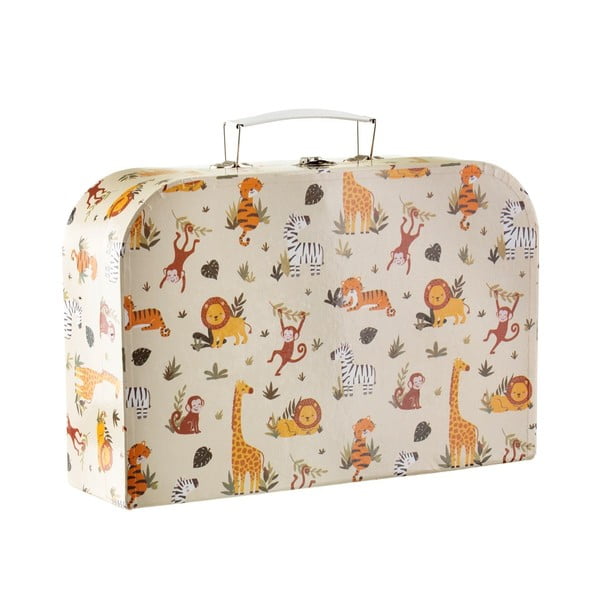 Dziecięcy zabawkowy zestaw do herbaty w kuferku Sass & Belle Savannah Safar-image-3