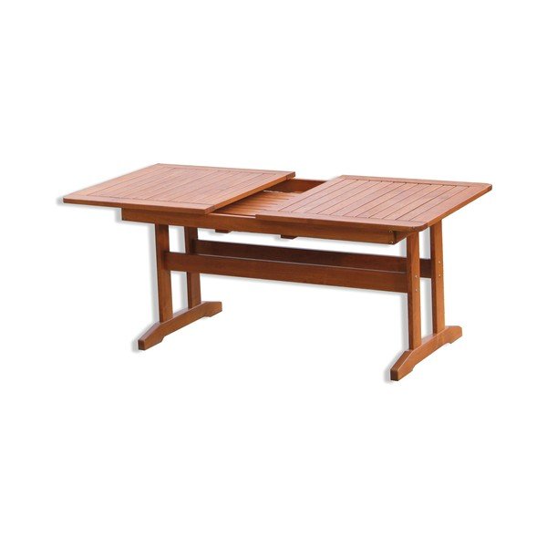 Stół ogrodowy z litego drewna sosnowego 90x160 cm Luisa – Rojaplast-image-3