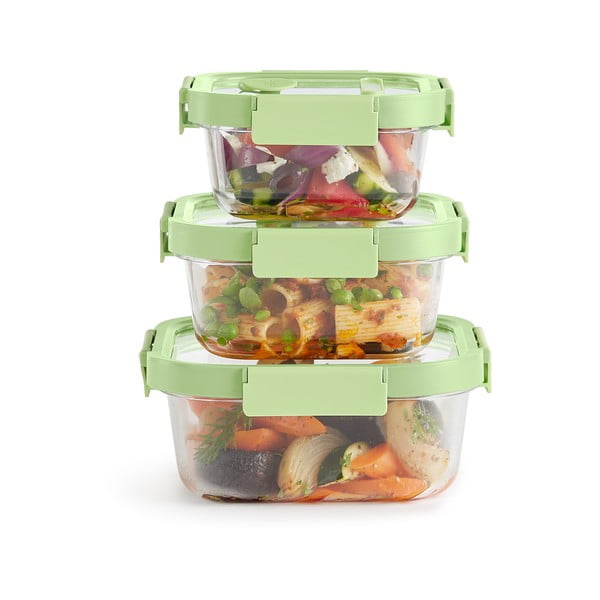 Pojemniki na żywność 3 szt. – Lékué-image-2
