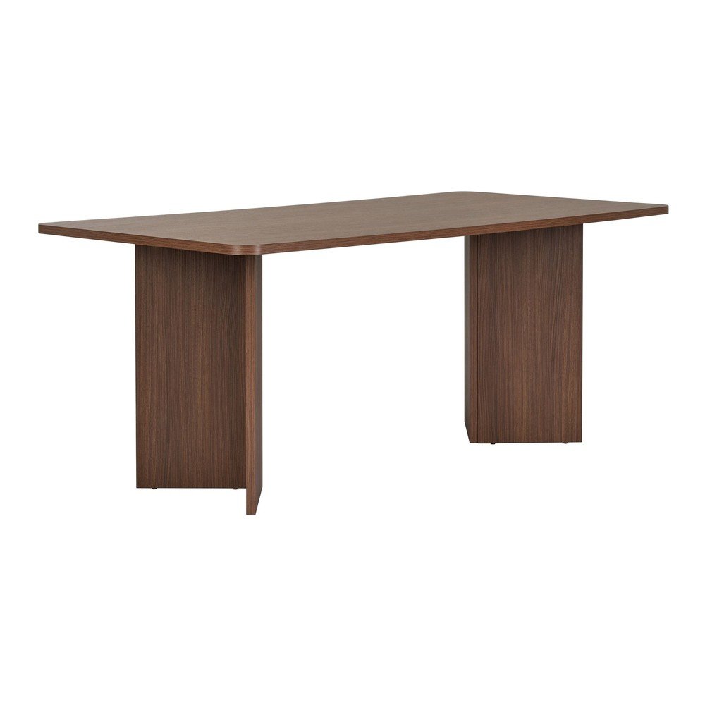 Stół w dekorze orzecha 90x180 cm Linza – Kalune Design
