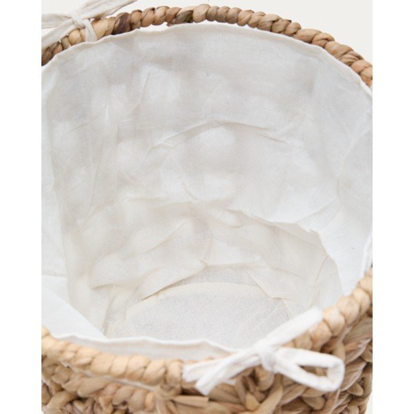 Koszyki z hiacyntu wodnego zestaw 2 szt. ø 38x38 cm Dilam – Kave Home-image-4