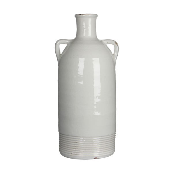 Wazon ceramiczny Sil White, 34x15 cm
