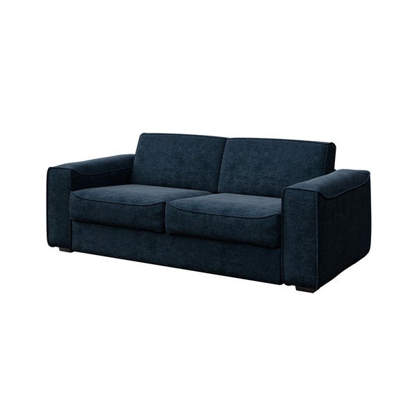 Granatowa rozkładana sofa 3-osobowa MESONICA Munro-image-2